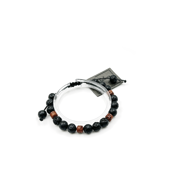 Lava Stone Perfume Bracelet | Pure Lava Stone - Image 2